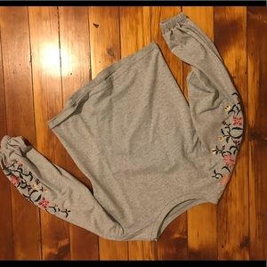 a.n.a. Sweater w/ Cinched Wrists & Bell Sleeves